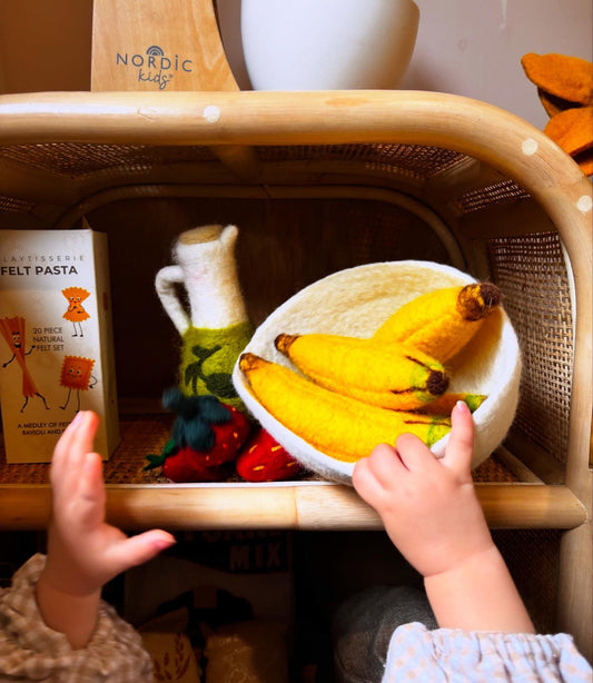 Montessori-Inspired Play at Home Using Felt Toys