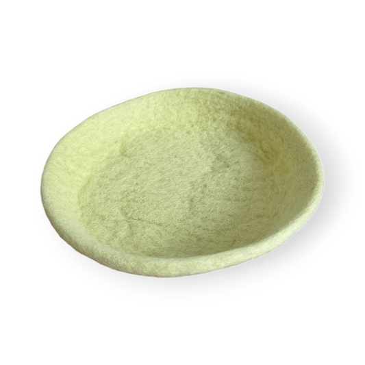 Felt Green Plate