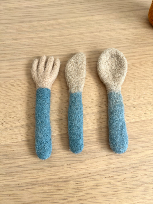 Felt table setting - Set of 12