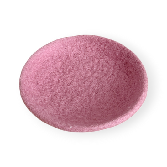 Felt Pink Plate