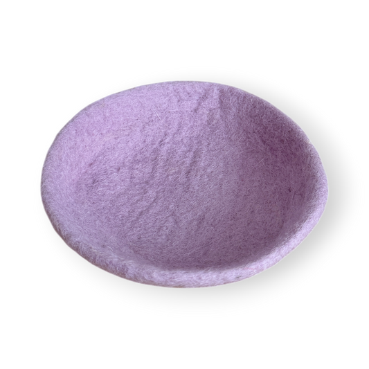 Felt Purple Plate