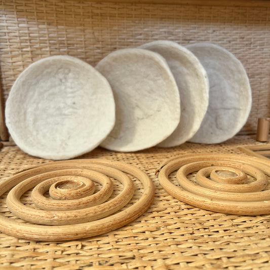 Felt Plates - 4 Piece Set