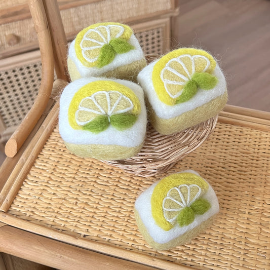 Felt Lemon Sponge Cake