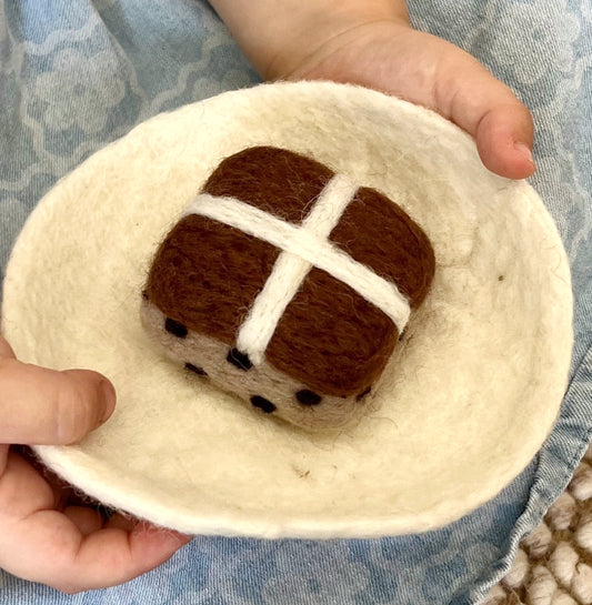 Felt Hot Cross Bun