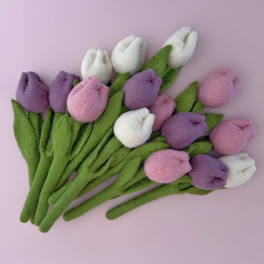 Felt Tulips