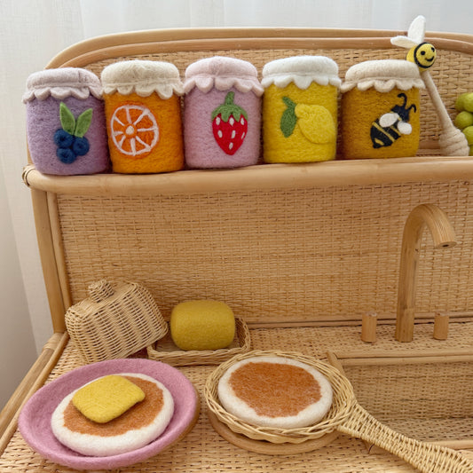 Felt Collection of Spreads - Set of 5