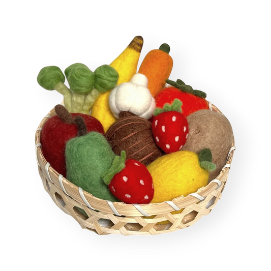 Felt Farmers Market Pack - Set of 12