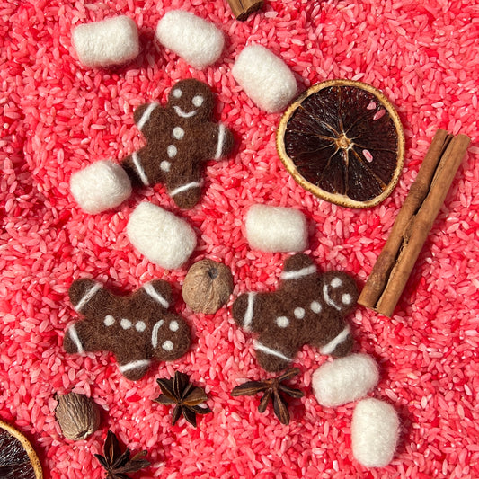 Felt Mini Marshmallow - Set of 8