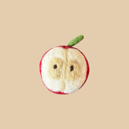 Felt Apple Half