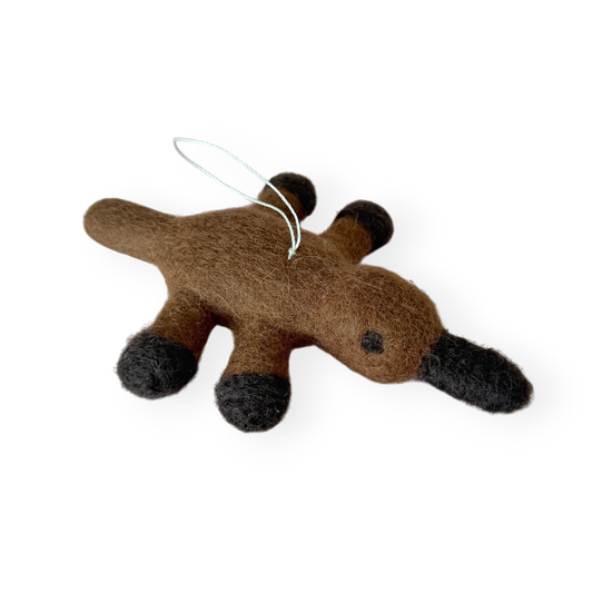 Felt Platypus Ornament