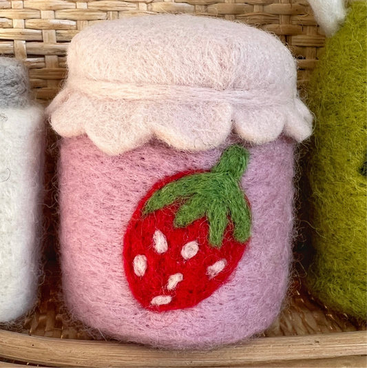 Felt Strawberry Jam