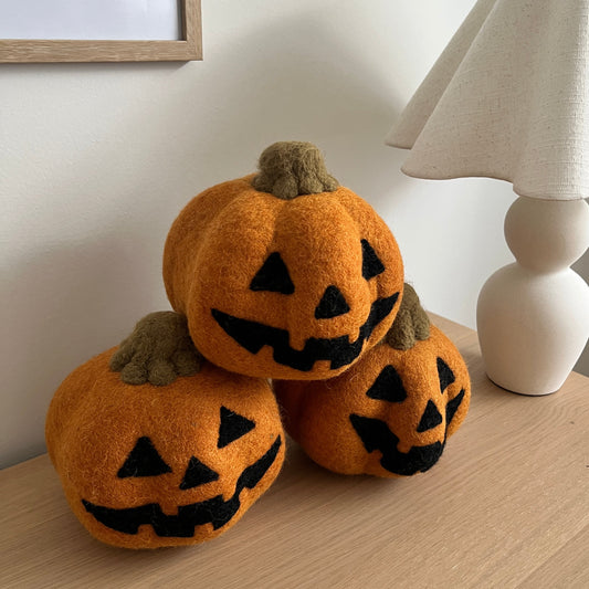 Felt Jack-O’-Lantern