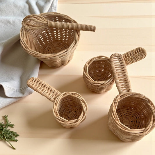 Bakers Pack Natural Rattan - Set of 5