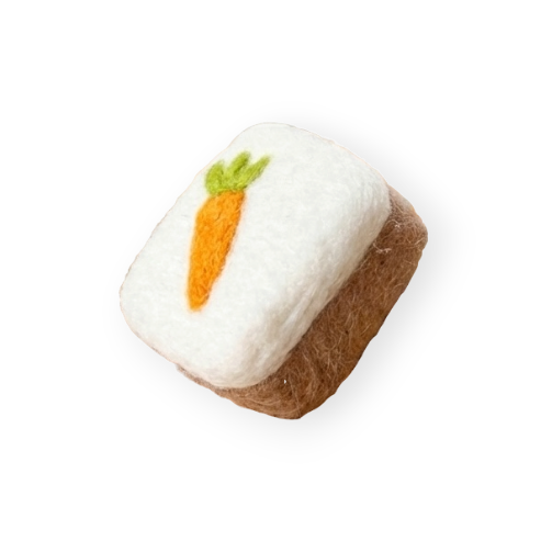 Felt Carrot Cake