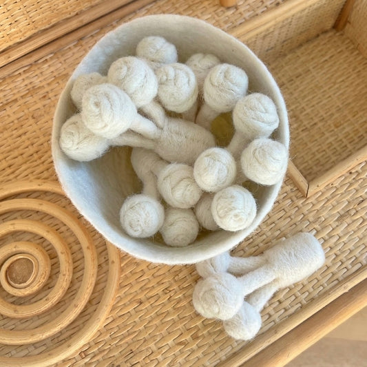 Felt Cauliflower