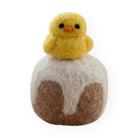 Felt Easter Cake with Chick