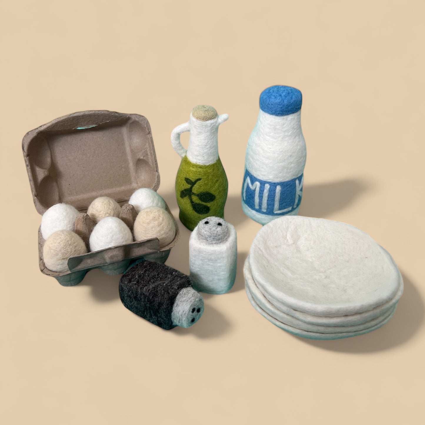 Felt Pantry Essentials Pack - Set of 14