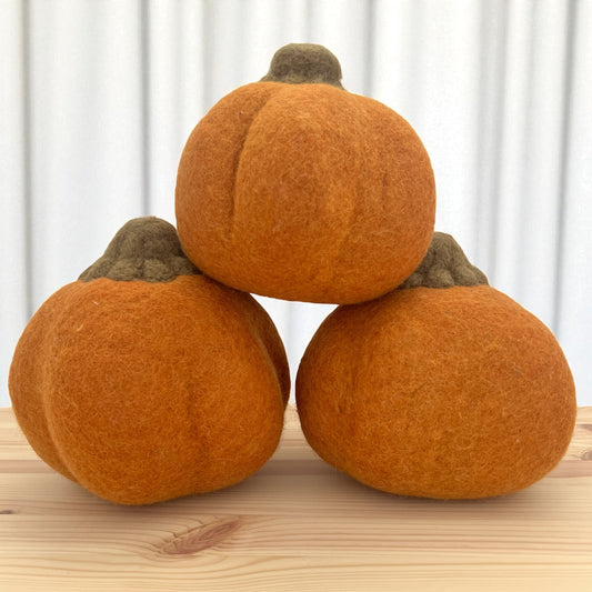Felt Field Pumpkin