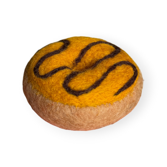 Felt Pumpkin Spice Doughnut