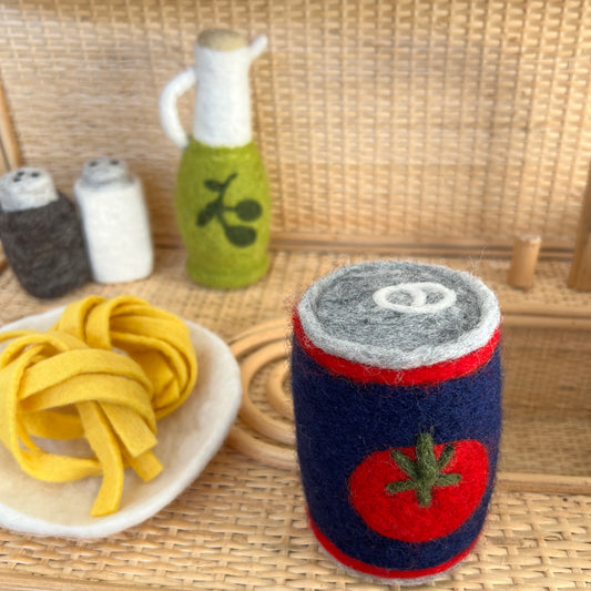 Felt Tomato Tin