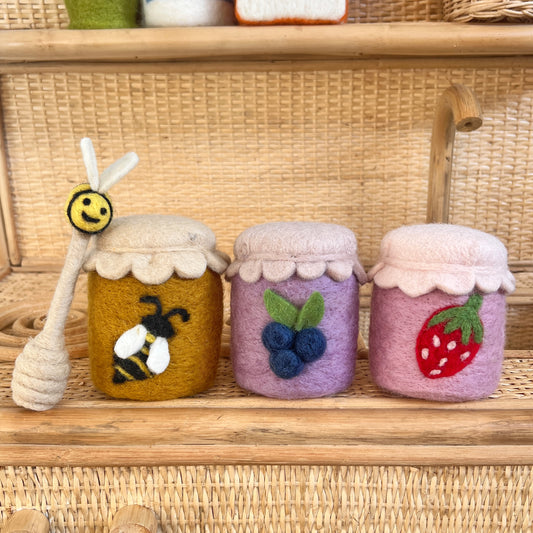 Felt Trio of Spreads - Set of 4