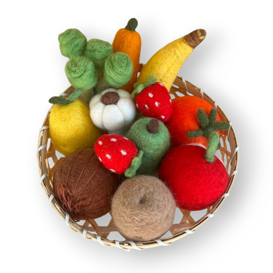 Felt Farmers Market Pack - Set of 12