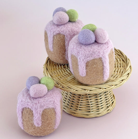 Felt Easter Egg Cake