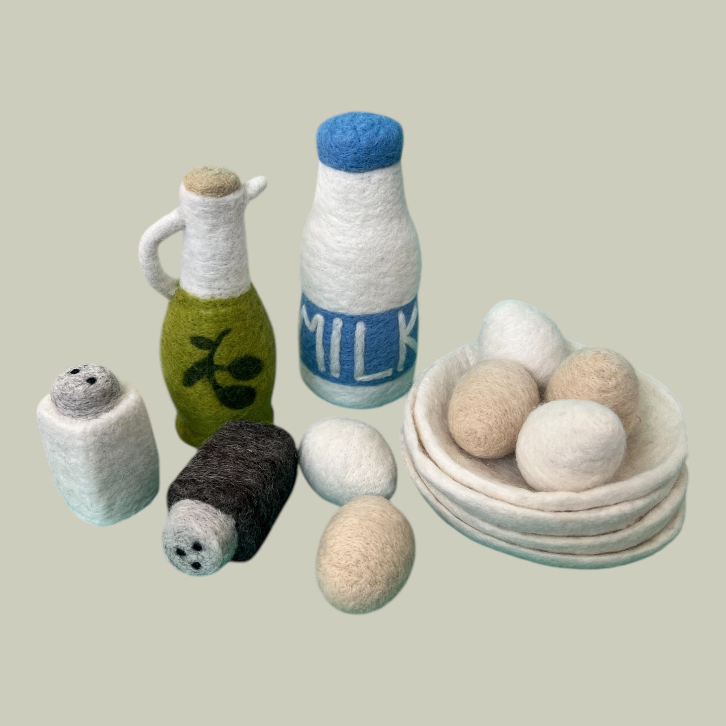 Felt Pantry Essentials Pack - Set of 14