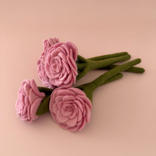 Felt Roses