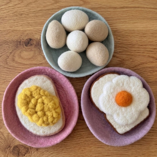 Felt Eggs Your Way - Set of 3
