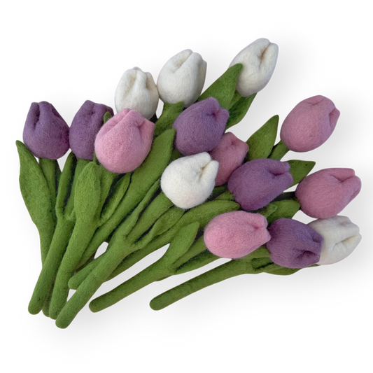 Felt Tulips