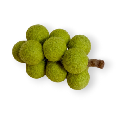Felt Green Grapes