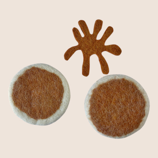 Pancakes with Maple Syrup - Set of 3