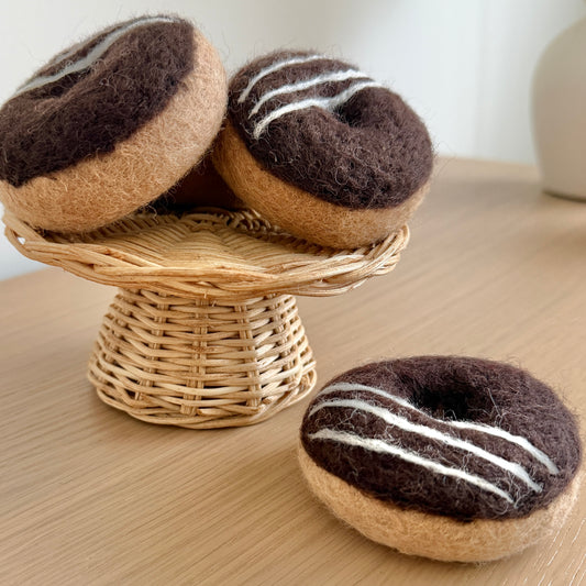 Felt Chocolate Doughnut