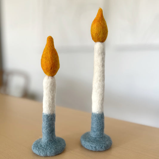Felt Candles - Set of 2