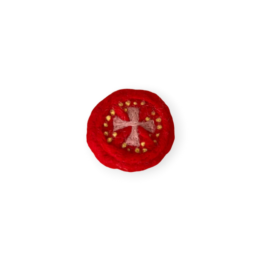 Felt Tomato Slice