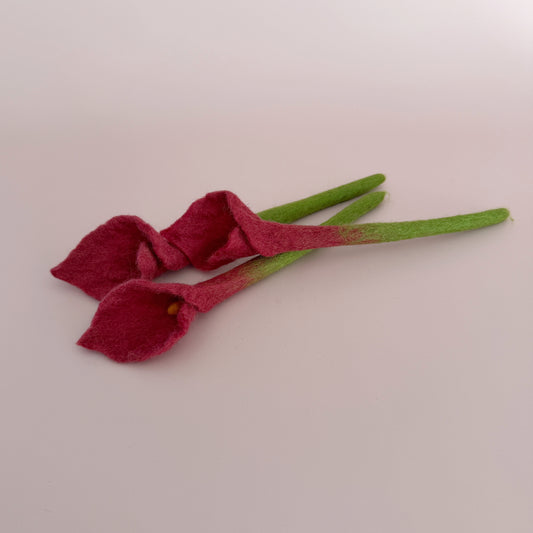 Felt Calla Lilies