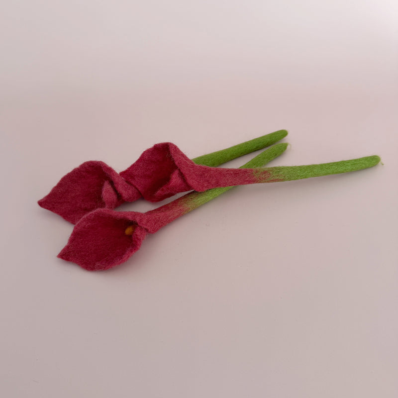 Felt Calla Lilies
