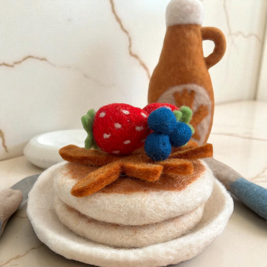 Felt Pancakes - Set of 10