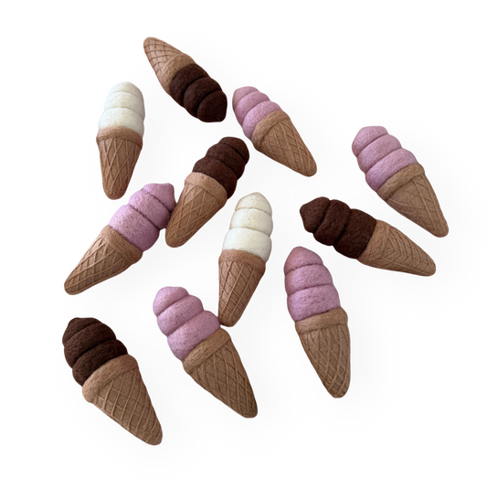Felt Ice Cream Cone