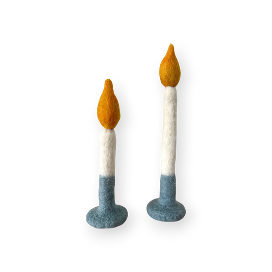 Felt Candles - Set of 2