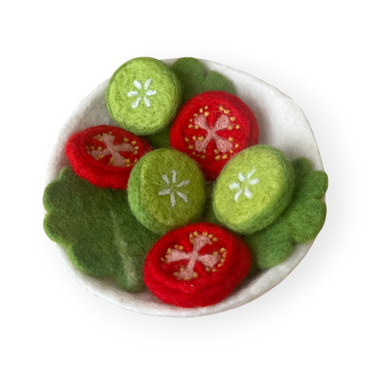 Felt Salad - Set of 10