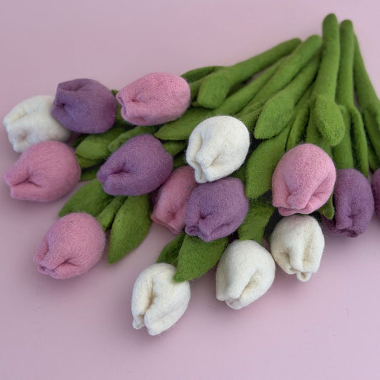Felt Tulips