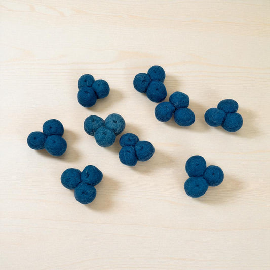 Felt Blueberry Cluster