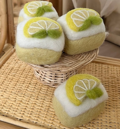 Felt Lemon Sponge Cake