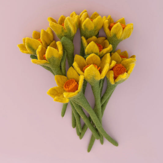 Felt Daffodils