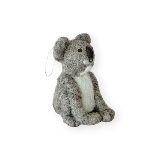 Felt Koala Ornament