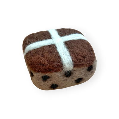 Individual Felt Hot Cross Bun