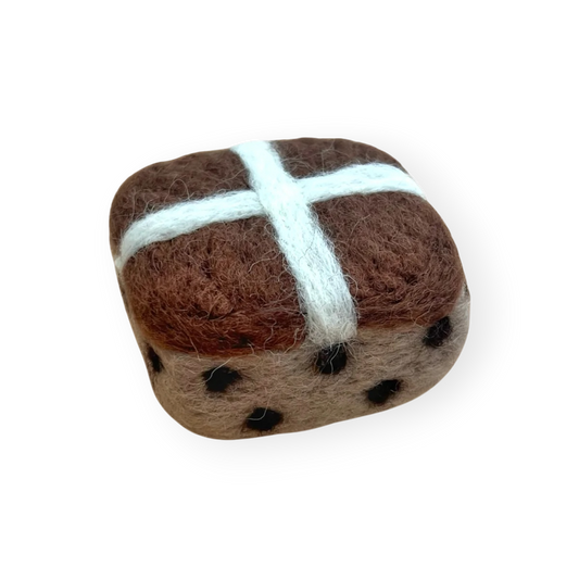 Individual Felt Hot Cross Bun