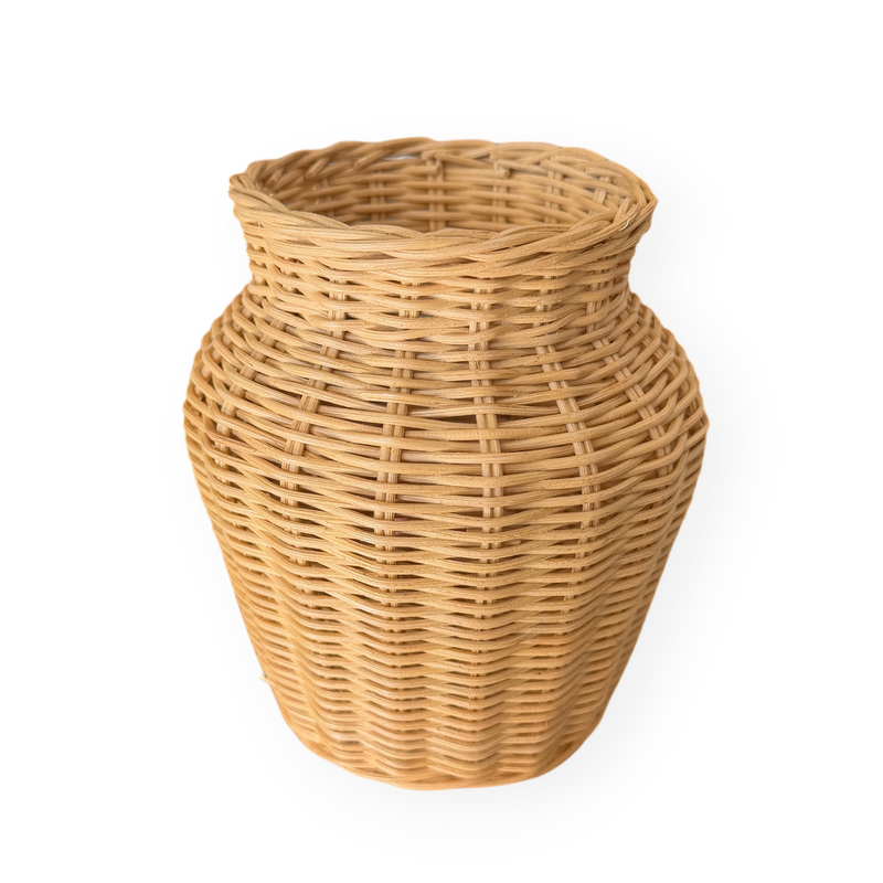 Rattan Vase